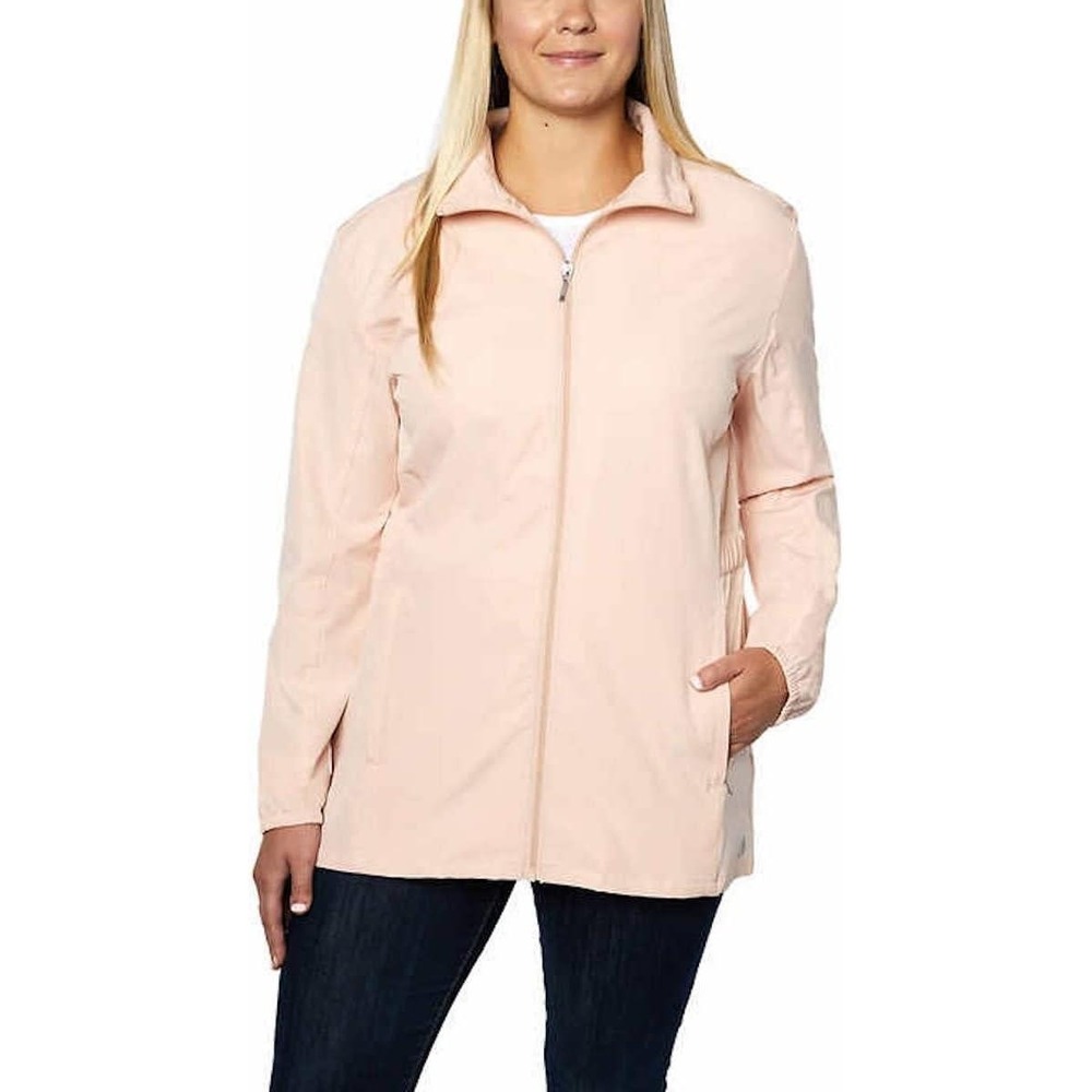 Hang Ten Women's UPF 50+ Water Repellant Hybrid Jacket